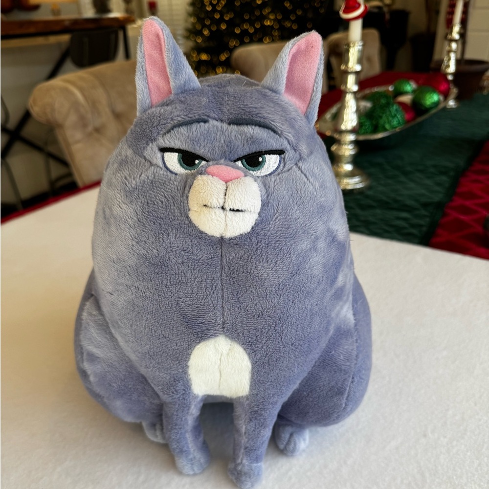 The Secret Life of Pets Gray Plush Toy Universal Studios